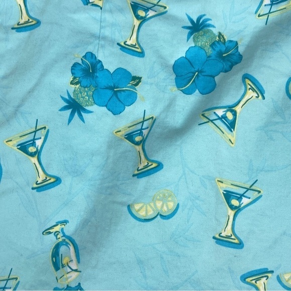 KT Golf Skort Size Zipper Sz 14 Cotton Pockets Pleats Summer Print Keneth Tool - Picture 5 of 13